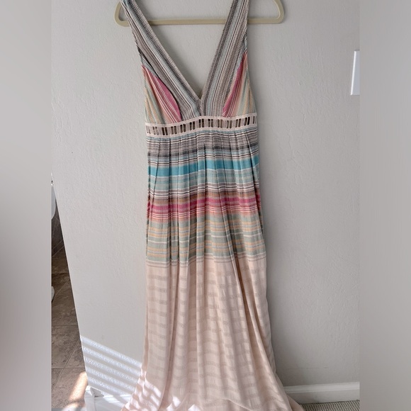 Ecotè Rainbow Maxi Dress Size 0 NWT Urban Outfitters - Picture 4 of 6